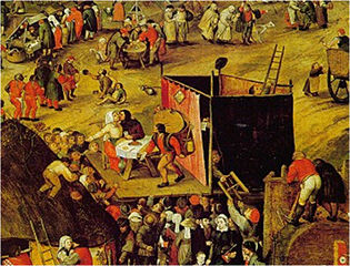 File:Foire-paysanne-par-Pieter-Balten-Theatre au Moyen Age.jpg