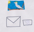 Paper and envelope