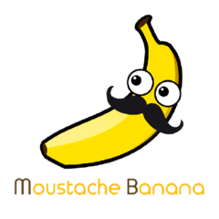File:Moustache Banana - Logo.png