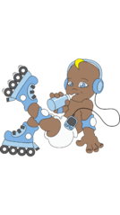 File:Baby Madison rollerblade.png