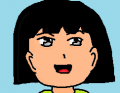 Portrait of a manga character